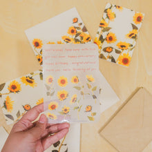 Load image into Gallery viewer, Sunflower Fields Greeting Card Set