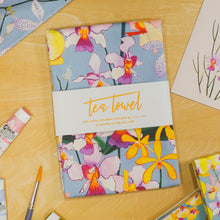 Load image into Gallery viewer, Orchids Tea Towel
