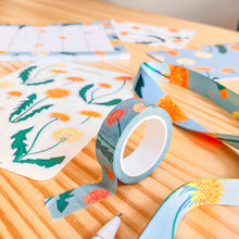 Load image into Gallery viewer, Dandelion washi tape
