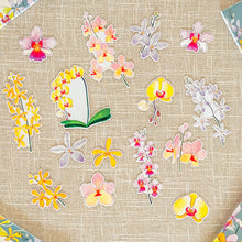 Load image into Gallery viewer, Orchids transparent Stickers
