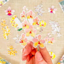 Load image into Gallery viewer, Orchids transparent Stickers

