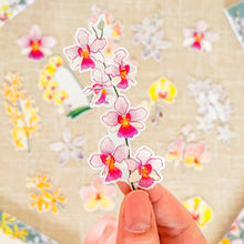 Load image into Gallery viewer, Orchids transparent Stickers
