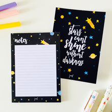 Load image into Gallery viewer, Galaxy notepad
